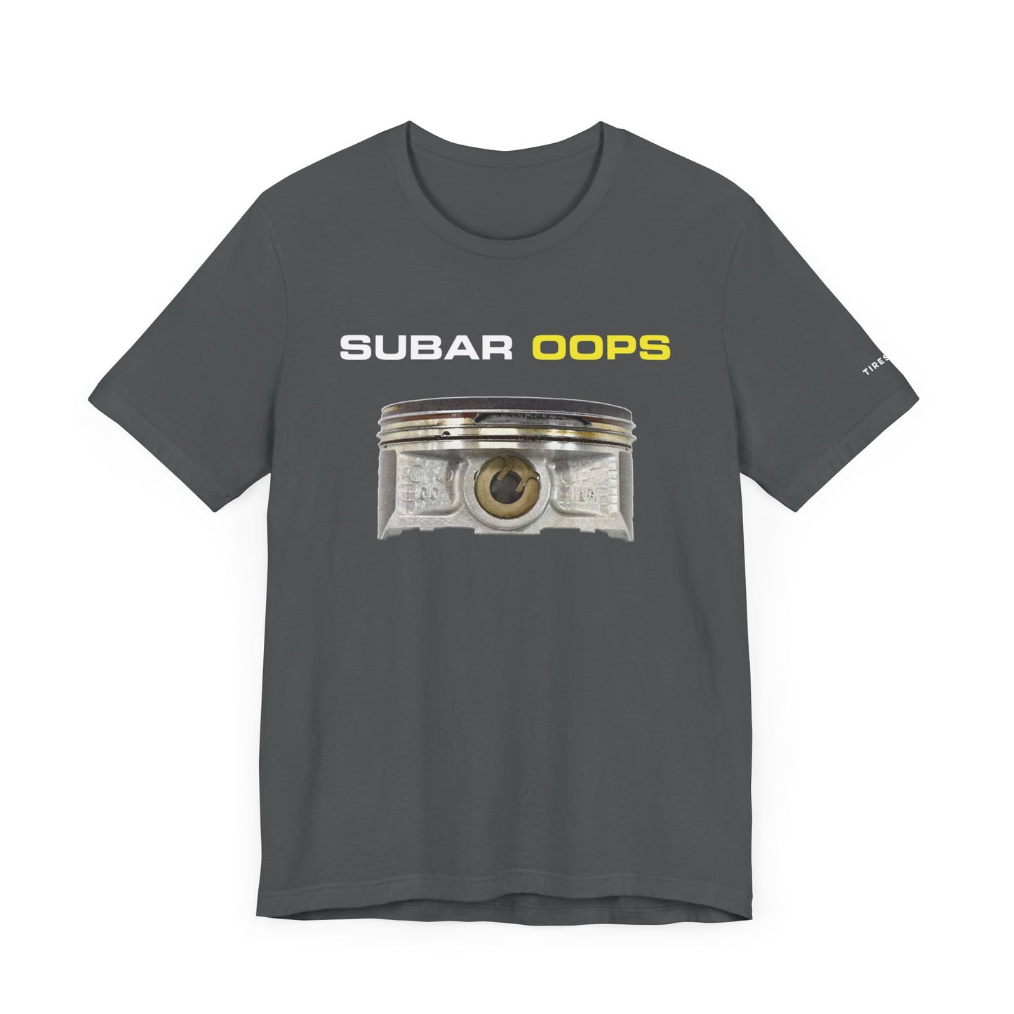 Subar OOPS Broken Ringland Tee Shirt (Front Graphic Motorsports Edition)