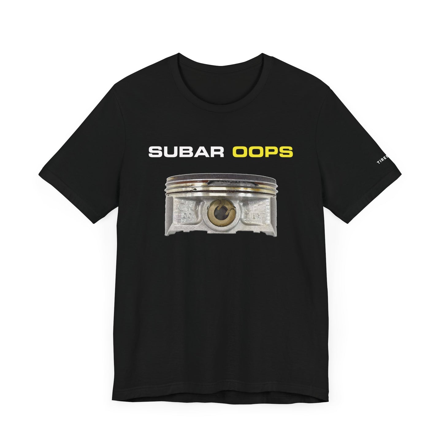 Subar OOPS Broken Ringland Tee Shirt (Front Graphic Motorsports Edition)