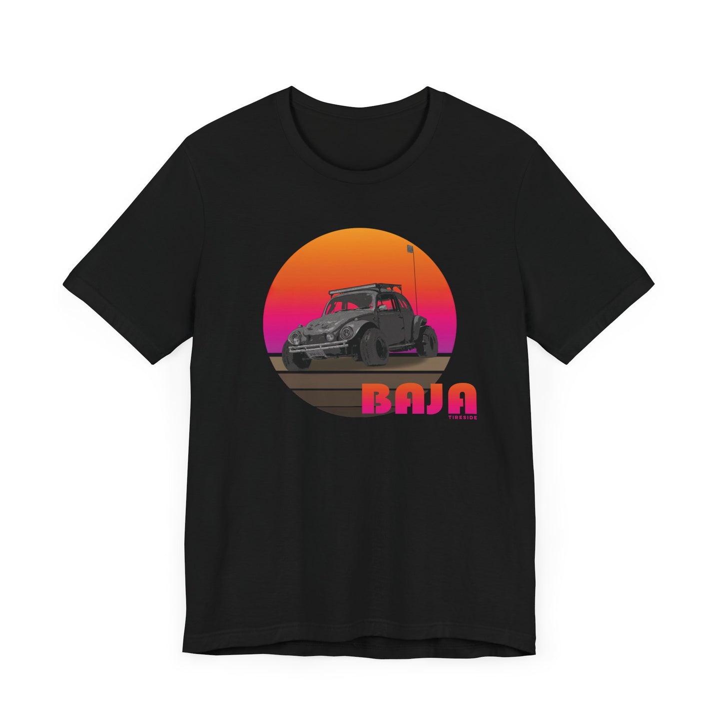 Baja Bug Vintage Style Tee Shirt