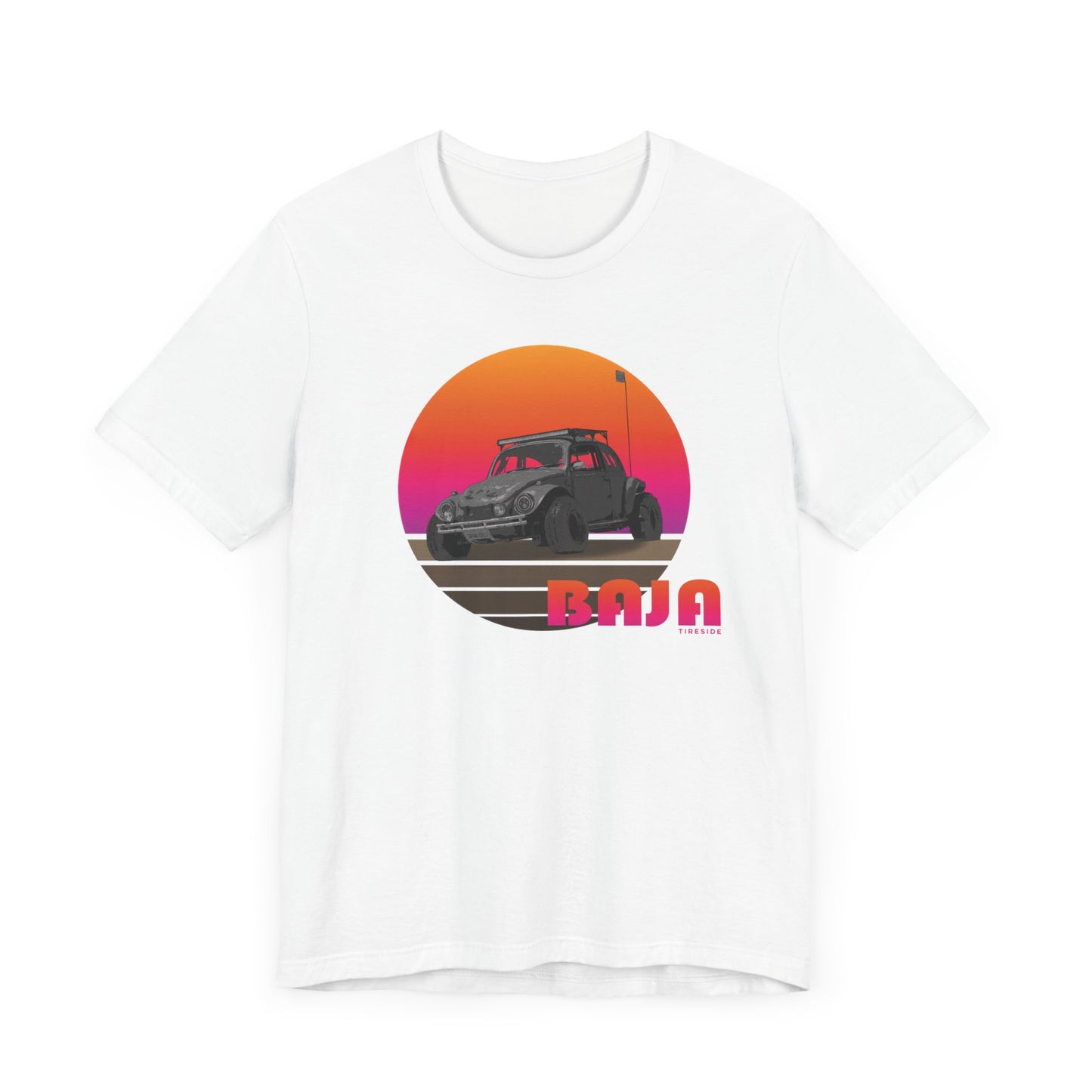 Baja Bug Vintage Style Tee Shirt