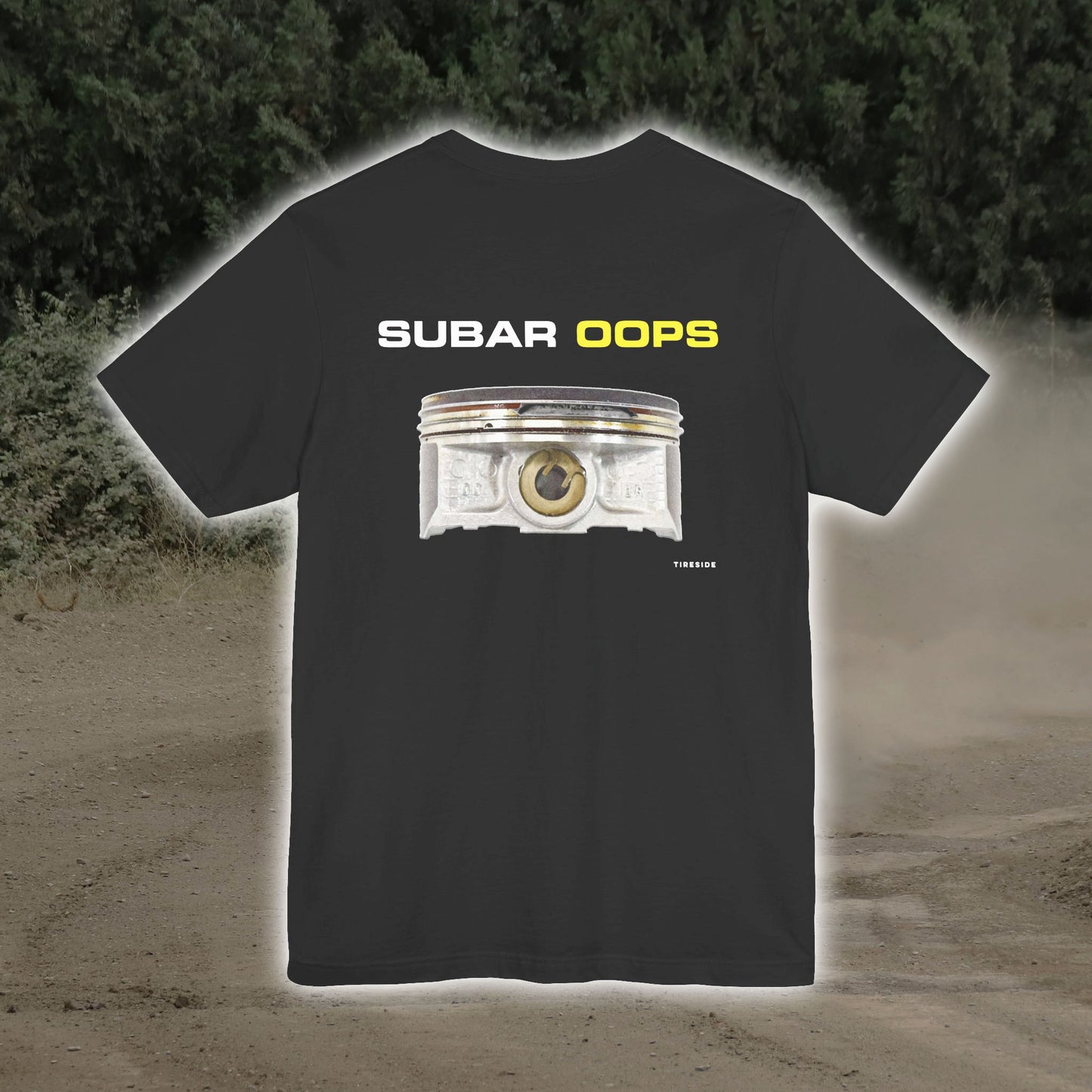 Subar OOPS Broken Ringland Tee Shirt (Motorsports Edition)