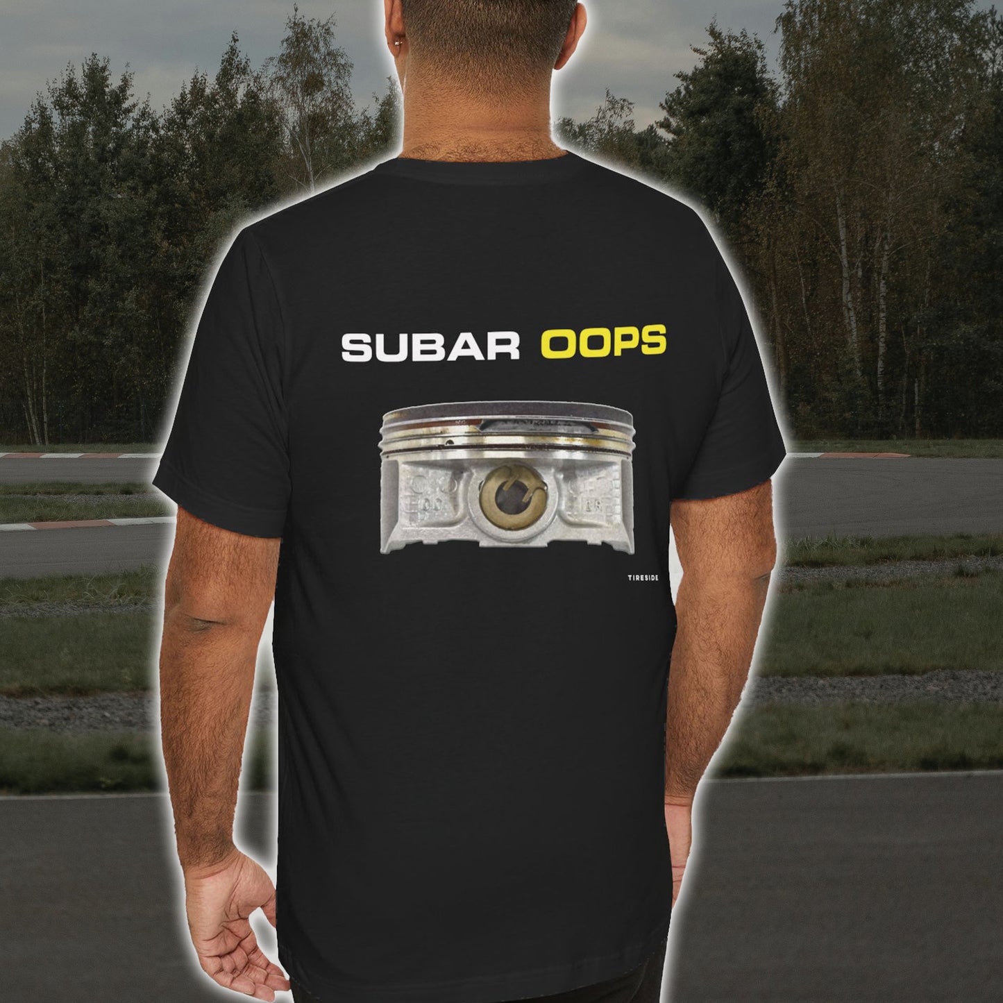 Subar OOPS Broken Ringland Tee Shirt (Motorsports Edition)